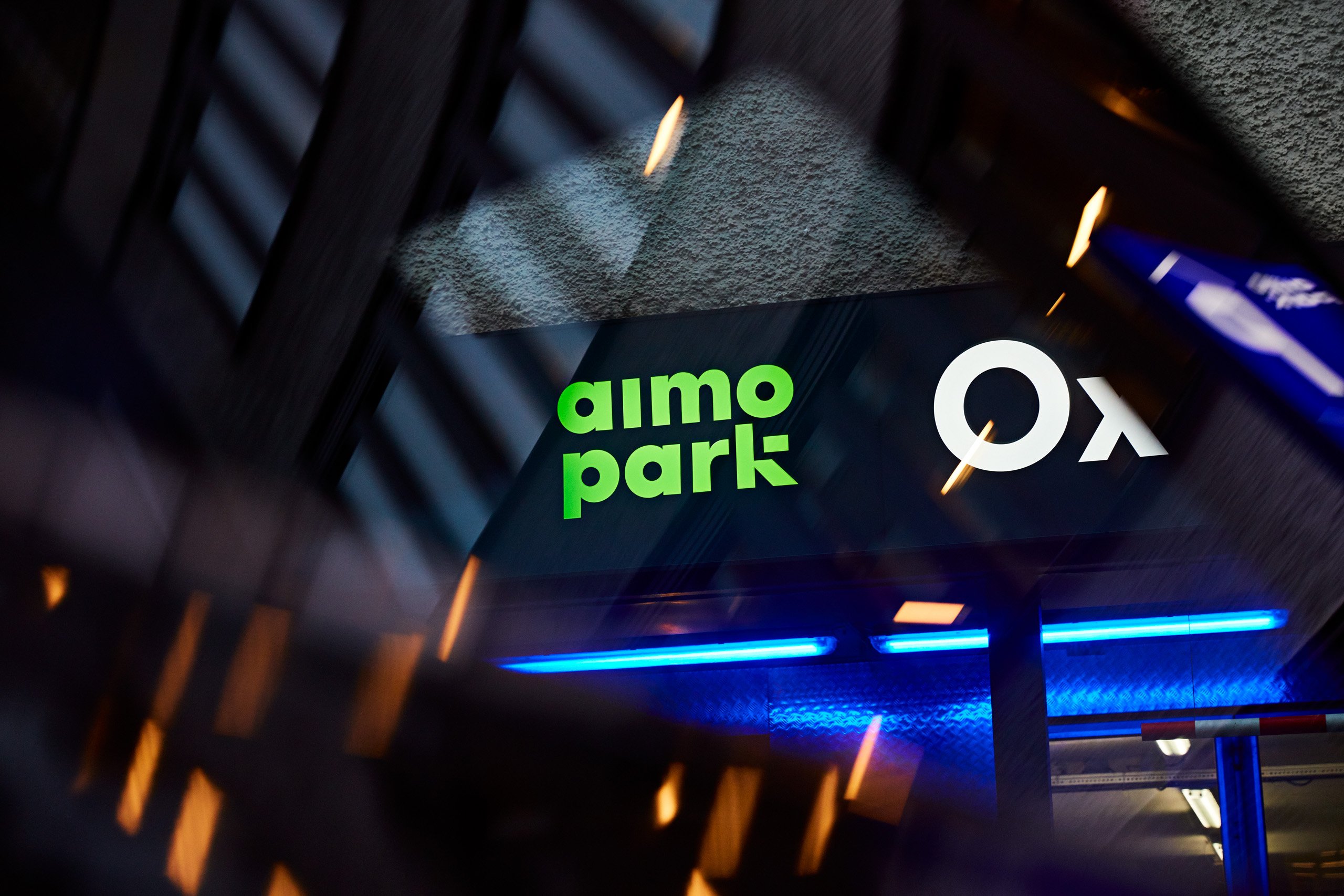 Aimo Park garageskylt