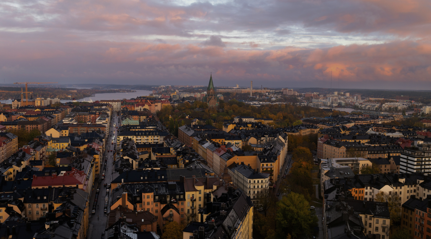 Landskap storstad