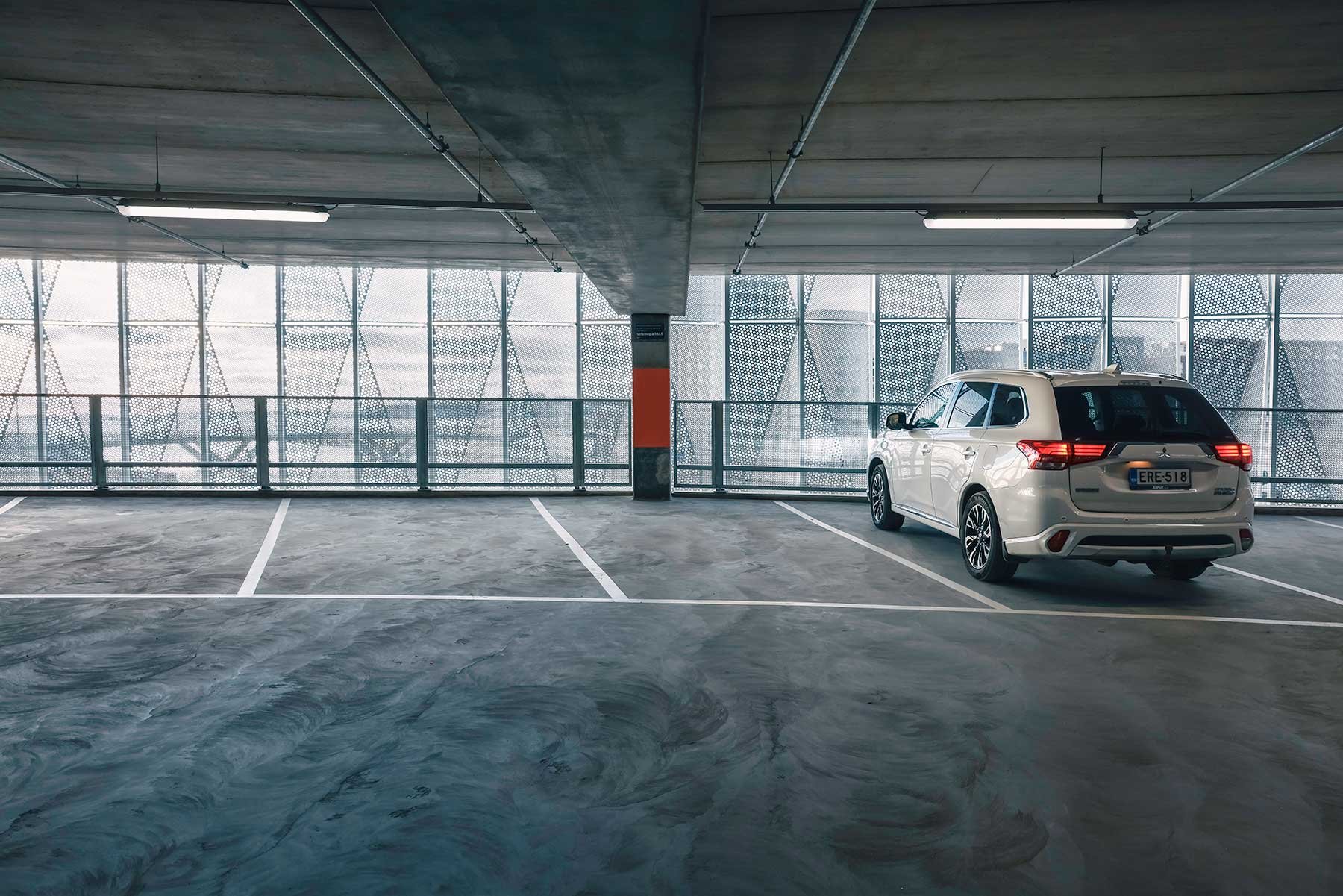 bil i parkering